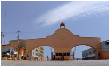 Fotografia Panoramica de la Central de Abastos Cancun