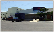 Fotografia Panoramica de la Central de Abastos Cancun